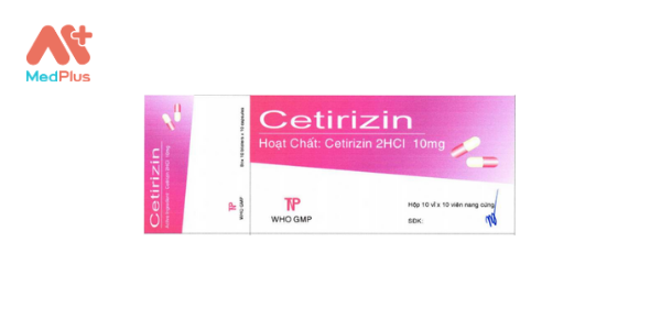 Cetirizin (viên nang cứng)