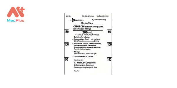 Citopcin Injection 400 mg/ 200 ml