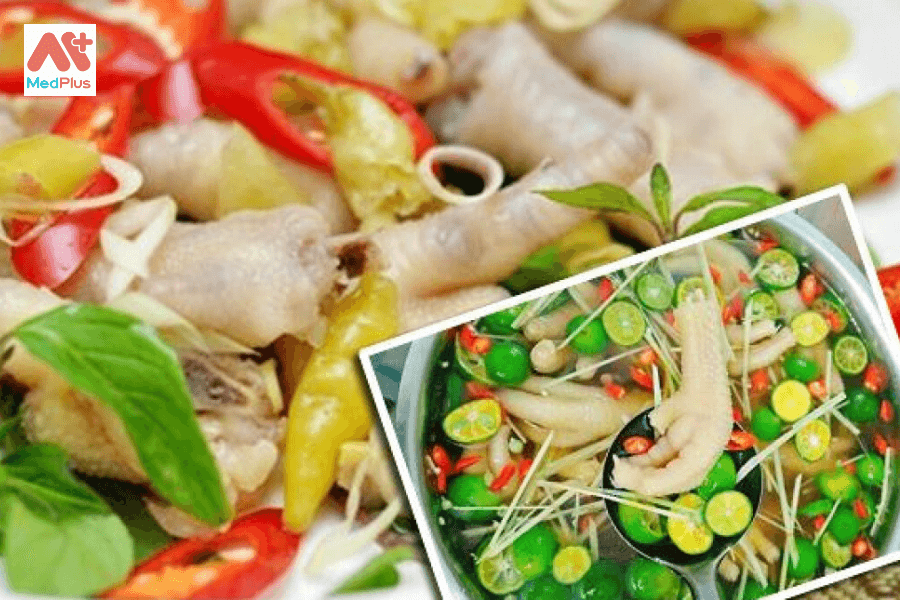 Cách làm chân gà ngâm sả ớt
