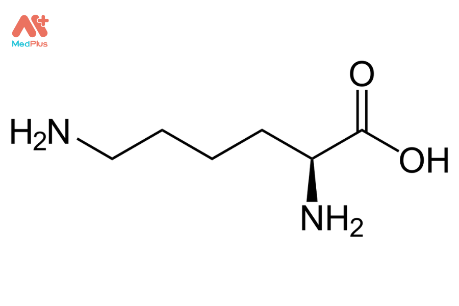 Công thức hóa học của Lysine
