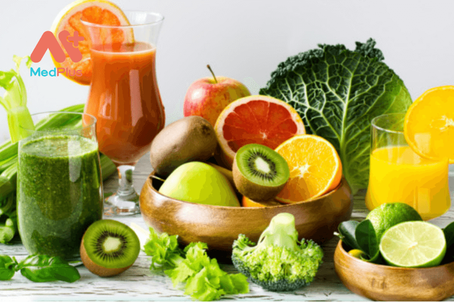 Lợi ích của nước ép rau