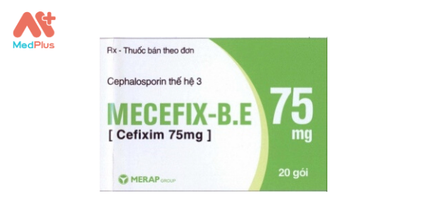 Thuốc Mecefix-B.E: Liều dùng & lưu ý, hướng dẫn sử dụng, tác dụng phụ 132 Mecefix-B.E