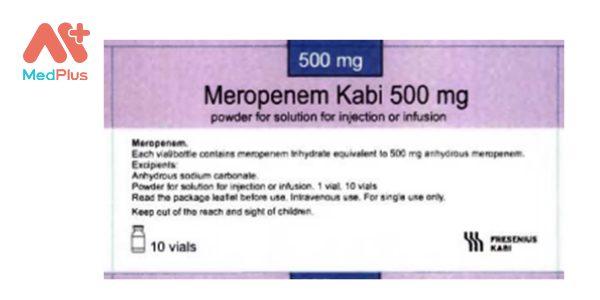 Meropenem Kabi 500 mg