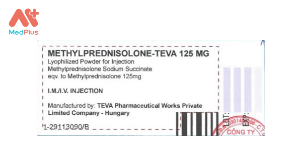 Methylprednisolone-Teva 125mg