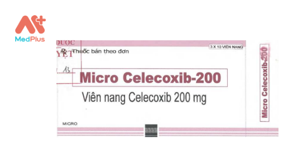 Thuốc Micro Celecoxib-200: Liều dùng & lưu ý, hướng dẫn sử dụng, tác dụng phụ 128 Micro Celecoxib-200
