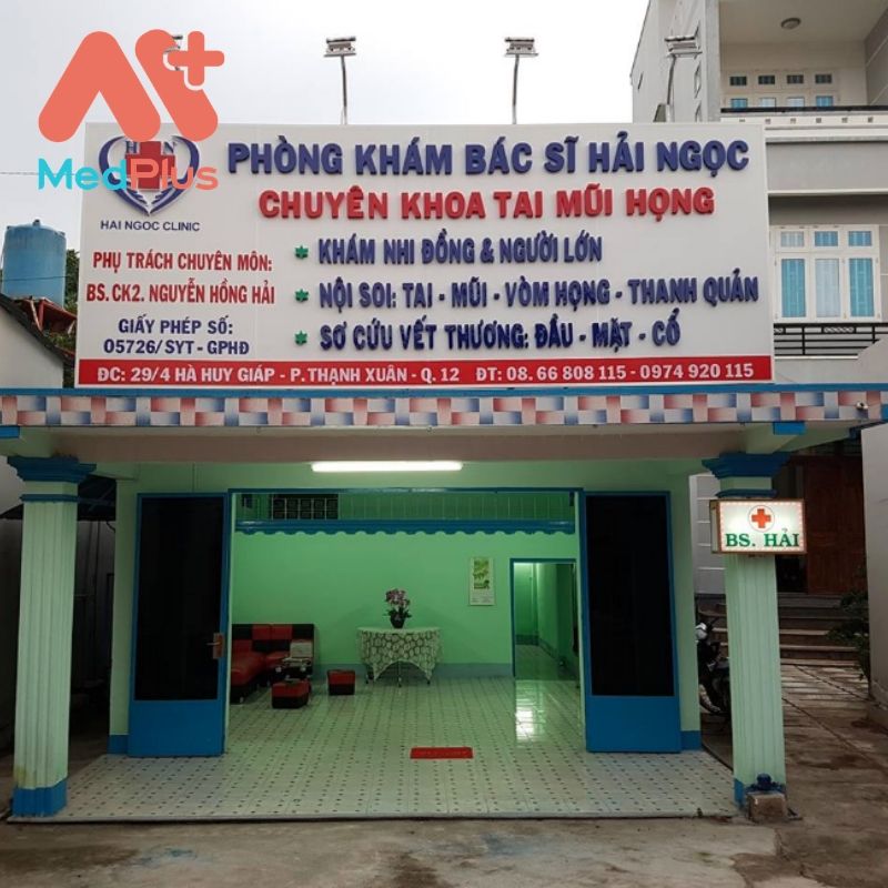 Phòng khám Tai Mũi Họng Hải Ngọc - BS.CKII. Nguyễn Hồng Hải- địa chỉ chữa viêm amidan chất lượng quận 12