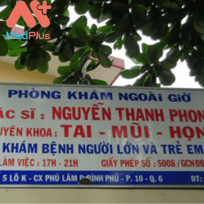Phòng khám Tai mũi họng – BS. Nguyễn Thanh Phong là một trong những Phòng khám Tai mũi họng uy tín