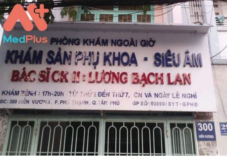 PHÒNG KHÁM SẢN PHỤ KHOA & SIÊU ÂM - BS.CKII Lương Bạch Lan