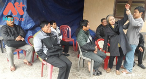 Khung cảnh phòng khám của lương y Nguyễn Sỹ Nghị