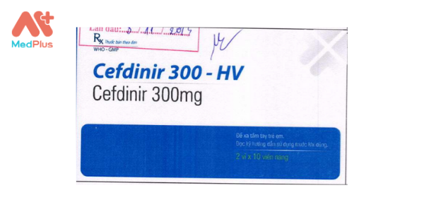 Thuốc Cefdinir 300 - HV