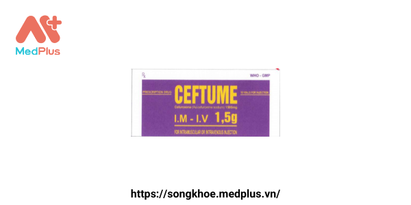 Thuốc Ceftume 1,5g