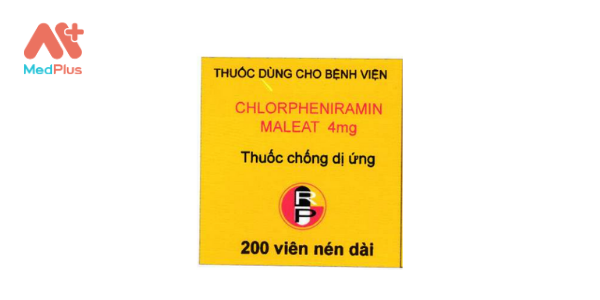 Thuốc Chlorpheniramin maleat