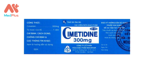 Thuốc Cimetidine 300mg Mekophar