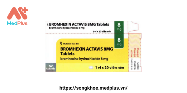 Thuốc Bromhexin Actavis 8mg: Liều dùng & Lưu ý, hướng dẫn sử dụng, tác dụng phụ 128 Thuốc Bromhexin Actavis 8mg