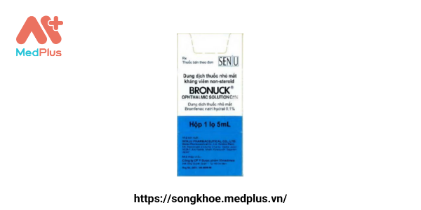 Thuốc Bronuck Ophthalmic Solution 0.1% 