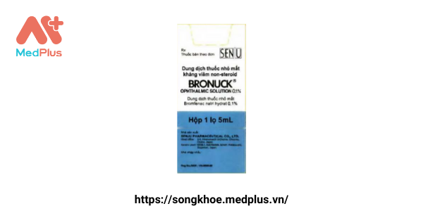 Thuốc Bronuck Ophthalmic Solution 0.1%: Liều dùng & Lưu ý, hướng dẫn sử dụng, tác dụng phụ 128 Thuốc Bronuck Ophthalmic Solution 0.1%