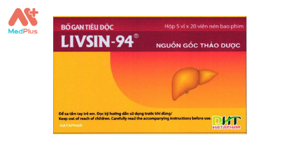 Thuốc Bổ gan tiêu độc Livsin-94