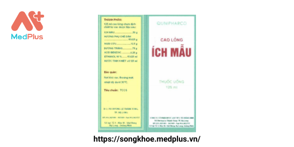 Thuốc Cao lỏng ích mẫu