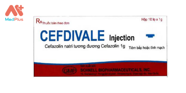 Thuốc Cefdivale injection