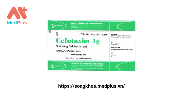 Thuốc Cefotaxim 1g