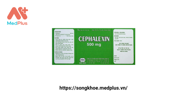 Thuốc Cephalexin 500 mg
