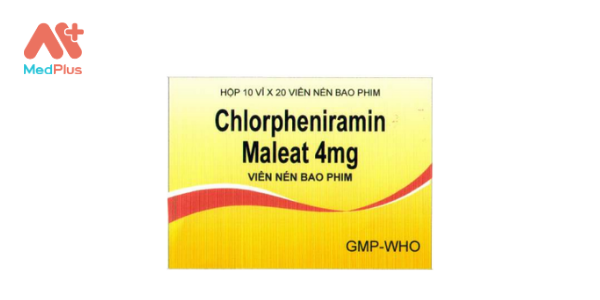 Thuốc Chlorpheniramin maleat