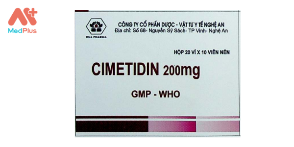 Thuốc Cimetidin 200 mg
