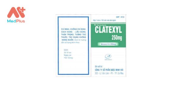 Thuốc Clatexyl 250 mg