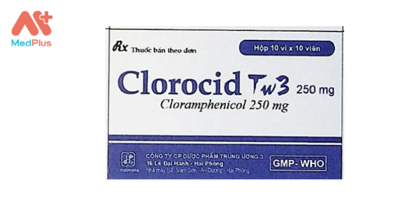 Thuốc Clorocid TW3 250 mg