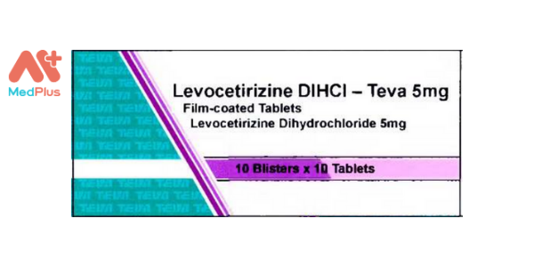 Thuốc Levocetirizine DIHCI- Teva 5mg