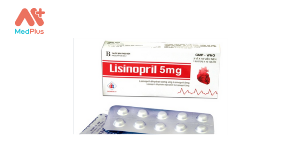Thuốc Lisinopril 5mg