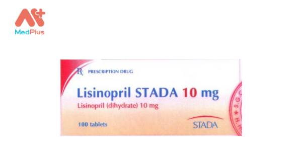 Thuốc Lisinopril Stada 10 mg