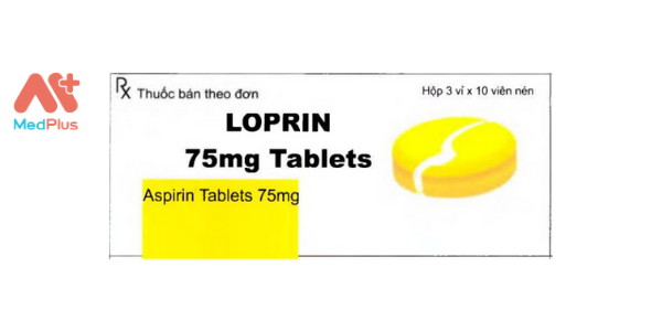 Thuốc Loprin 75 mg Tablets