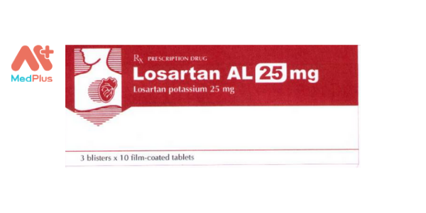 Thuốc Losartan AL 25mg
