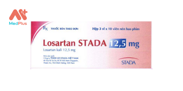 Thuốc Losartan Stada 12,5 mg