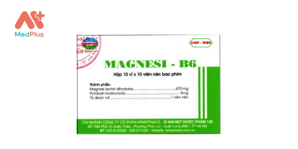 Thuốc Magnesi-B6