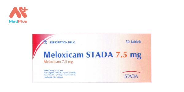 Thuốc Meloxicam Stada 7.5mg