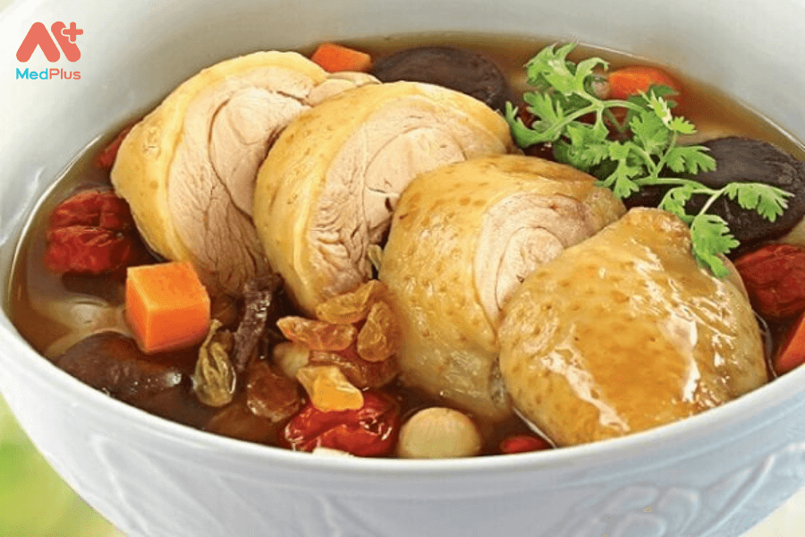 cách nấu món canh gà hầm thuốc Bắc