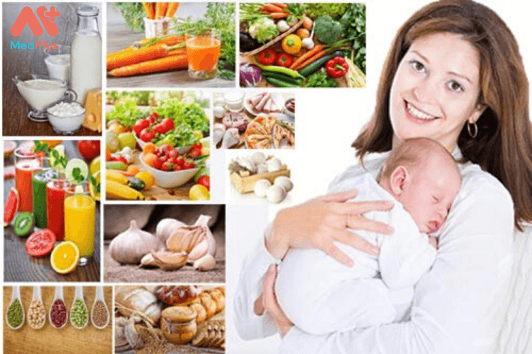 Chế độ dinh dưỡng không chỉ ảnh hưởng đến sức khỏe mà còn ảnh hưởng đến làn da của mẹ bầu sau sinh.