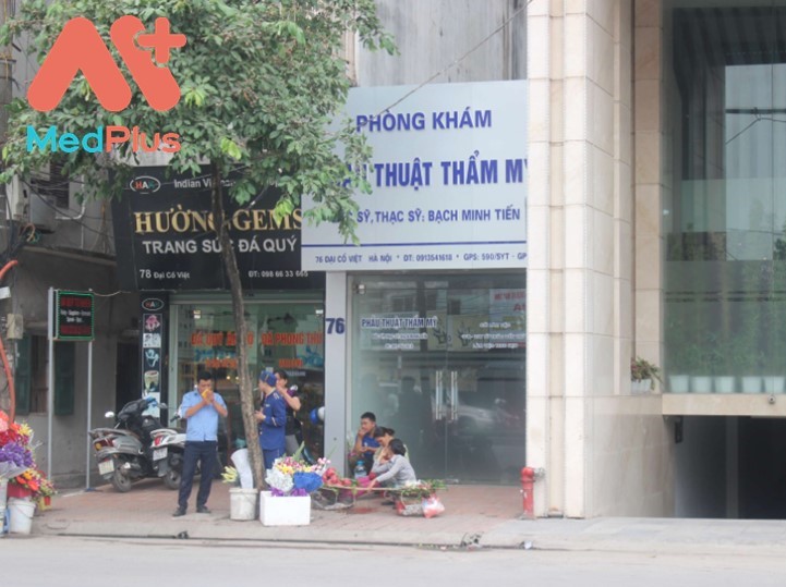 Bác sĩ Bạch Minh Tiến 76 Đại Cồ Việt “nâng mũi” giỏi có tiếng