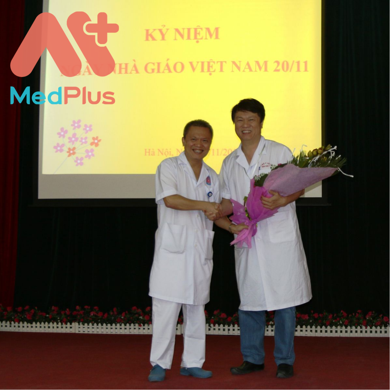 PGS.TS.BS Nguyễn Quốc Tuấn (bên phải)