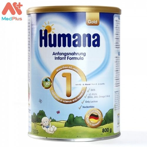 [Review] Sữa Humana Gold số 1 - Sữa công thức cho trẻ từ 0-6 tháng