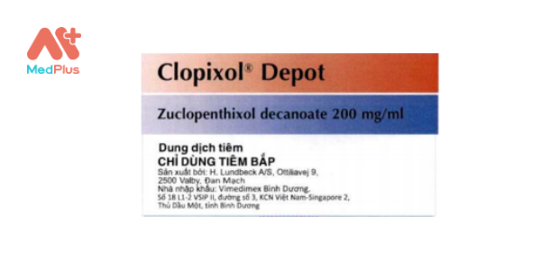 Thuốc Clopixol Depot: Liều dùng & lưu ý, hướng dẫn sử dụng, tác dụng phụ 127 Clopixol Depot