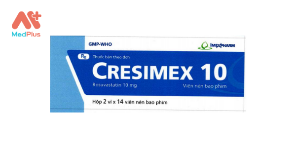 Thuốc Cresimex 10: Liều dùng & Lưu ý, hướng dẫn sử dụng, tác dụng phụ 127 Cresimex 10