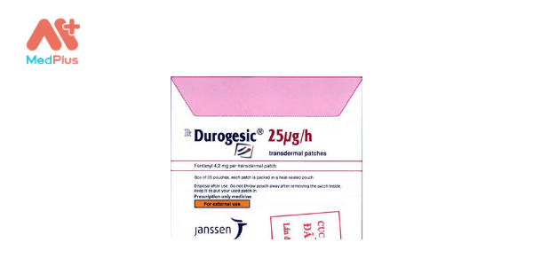 Durogesic 25 mcg/h - Thuốc biệt dược, công dụng , cách dùng - VN-19680-16