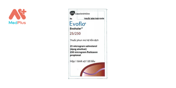 Evoflo Evohaler 25/250mcg