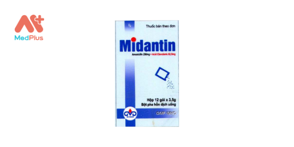 Thuốc Midantin 250/62.5: Liều dùng, lưu ý, hướng dẫn sử dụng, tác dụng phụ 128 Midantin 250_62.5