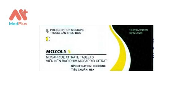 Thuốc Mozoly 5: Liều dùng & lưu ý, hướng dẫn sử dụng, tác dụng phụ 128 Mozoly 5