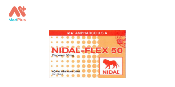 Thuốc Nidal-Flex 50: Liều dùng & lưu ý, hướng dẫn sử dụng, tác dụng phụ 128 Nidal-Flex 50