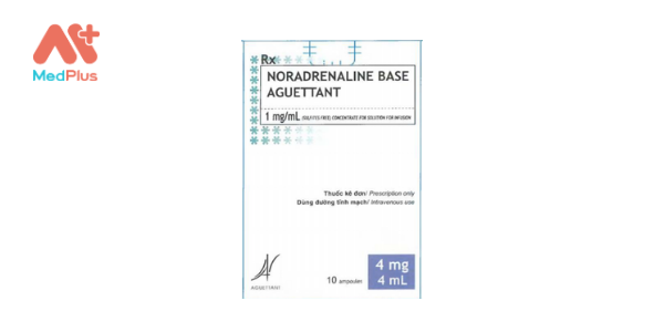 Noradrenaline Base Aguettant 1mg/ml
